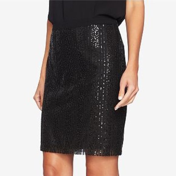 CeCe Sequin Mini Skirt - Picture 1 of 4